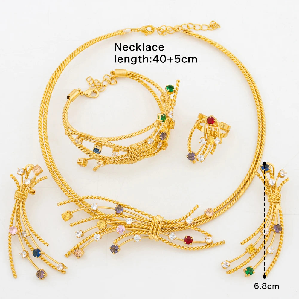 LUXURY HABESHA KEMIS JEWELRY SET