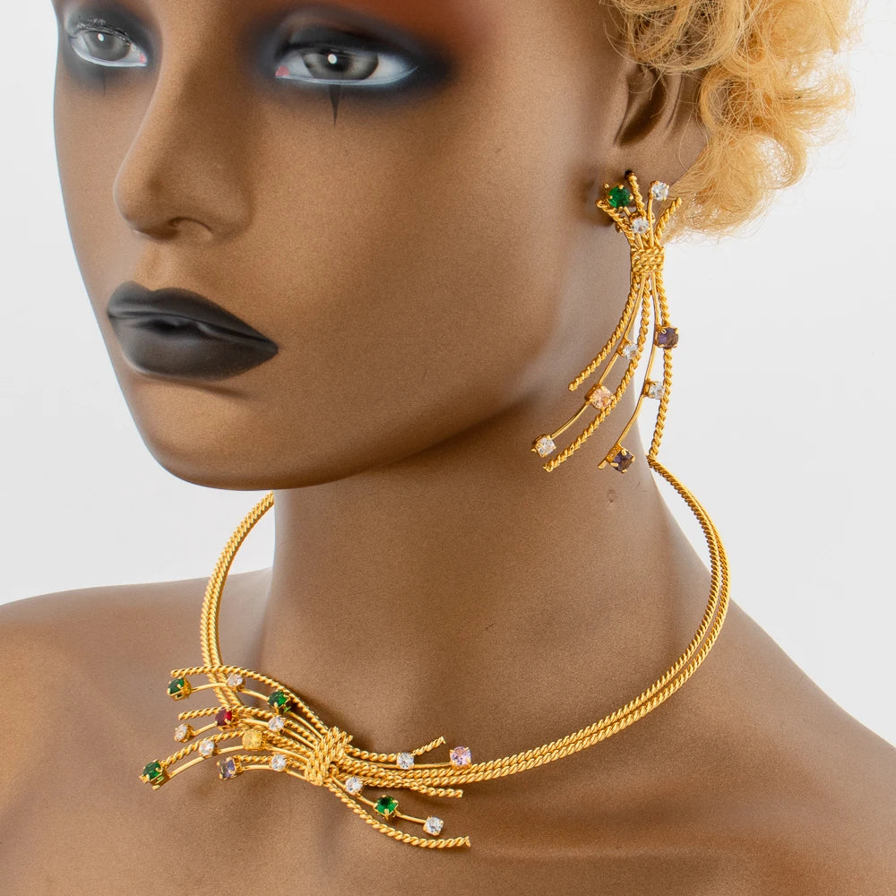 LUXURY HABESHA KEMIS JEWELRY SET