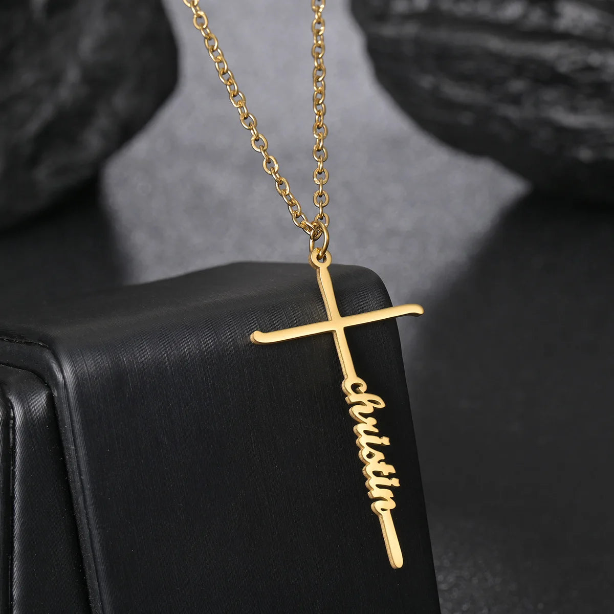 Custom Ge'ez Cross Necklace