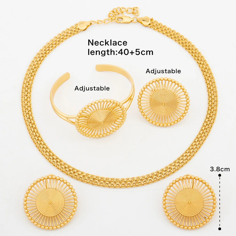 LUXURY HABESHA KEMIS JEWELRY SET