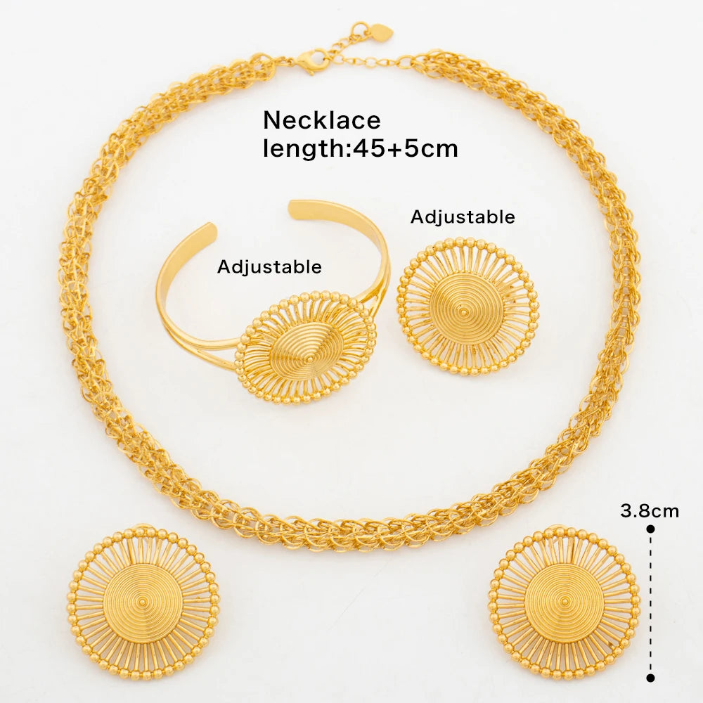 LUXURY HABESHA KEMIS JEWELRY SET