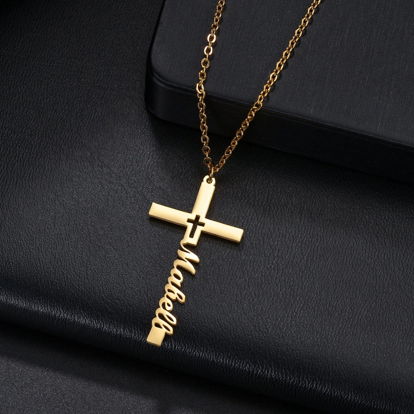 Custom Ge'ez Cross Necklace